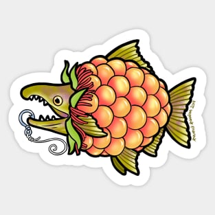 Salmonberry Sticker